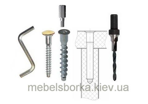 Все виды мебельной соединительной фурнитур
