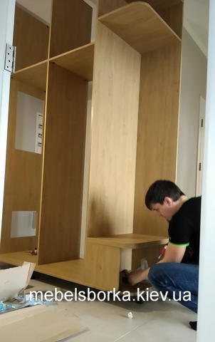 стоимость сборки шкафа-купе в Киеве
